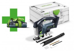 Festool 577591 Cordless pendulum jigsaw CARVEX PSBC 420 EB-Basic-4,0 + 1 x FOC 4Ah Battery £369.00